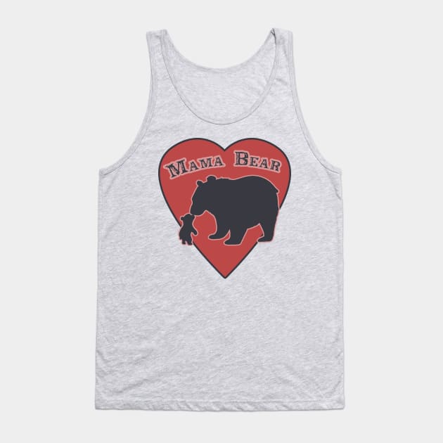 Motherhood is a Bear Tank Top by TaksArt